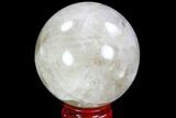 Polished Smoky Quartz Sphere - Madagascar #104276-1